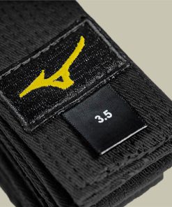 Cinturón Mizuno negro oro IJF