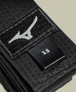 Cinturón Mizuno negro silver IJF