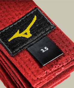 Cinturón Mizuno blanco / rojo RB