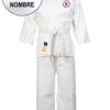 Judogi Blanco Nihon Yu (1º a 6ª de primaria) JUFE Maristas (personalizado nombre)
