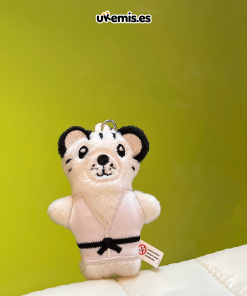 Llavero Peluche Tigre blanco